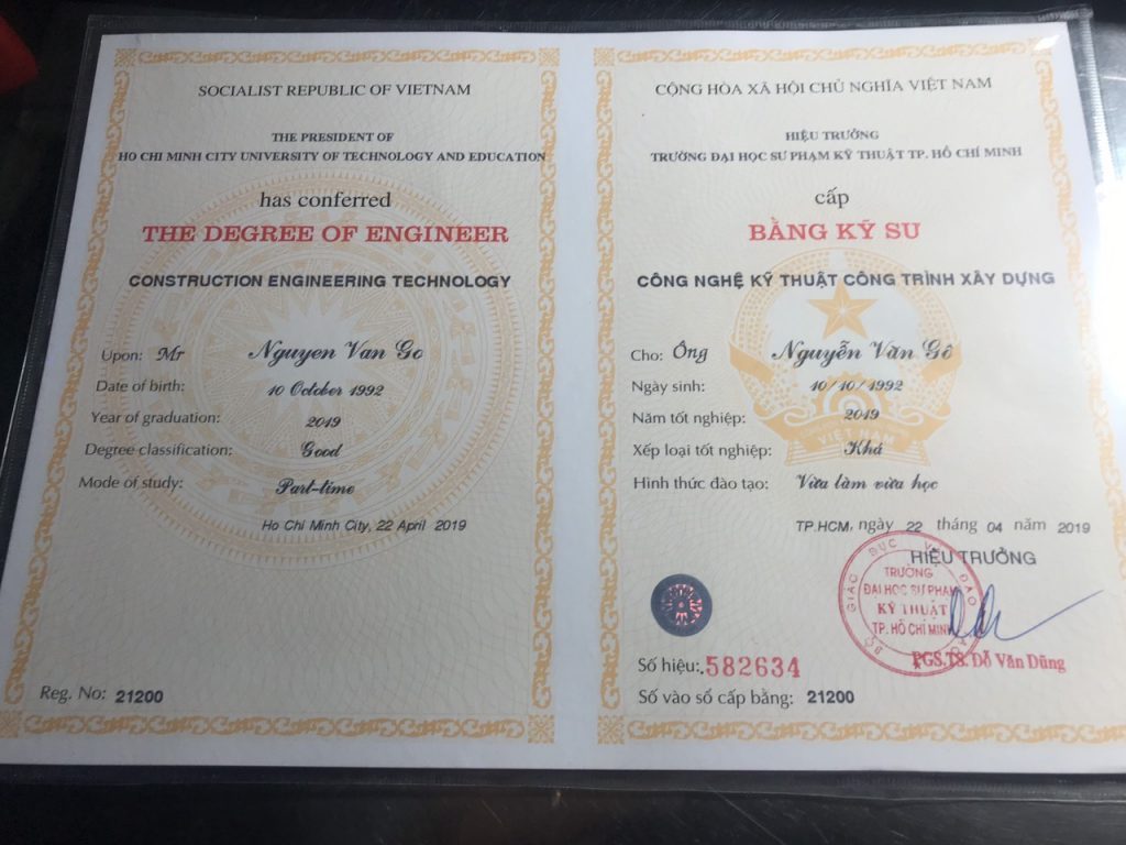 Làm bằng Đại học cao đẳng Sư phạm tại TpHCM có hồ sơ gốc nhanh chóng, giá rẻ