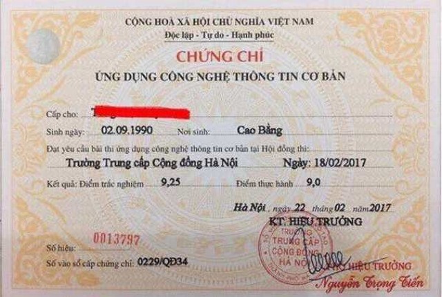 Làm Chứng Chỉ Giả Lấy Ngay Tại Làm Bằng Giả Giá Rẻ Có Gì?