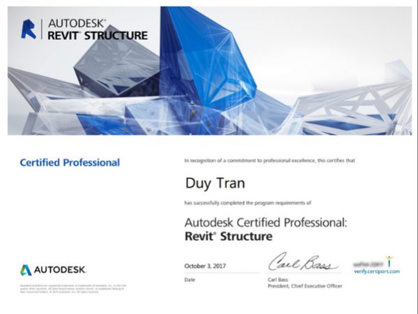 Autodesk Certified Instructor (ACI) - Làm Chứng chỉ giảng viên AutoCAD