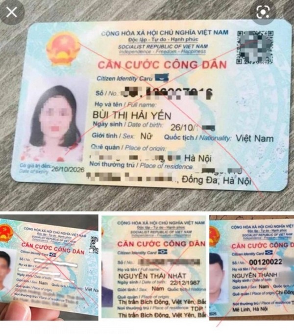 Làm căn cước công dân giả có bị phát hiện không