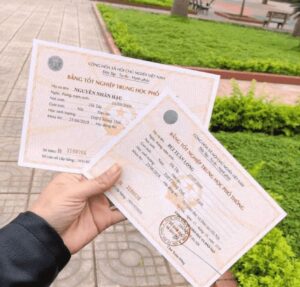 Làm Bằng Cấp 3 Phôi Thật Có Học Bạ Giá Chỉ Từ 1 Triệu