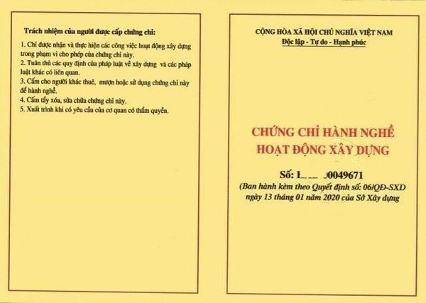 Quy Trình Đăng Ký Và Thi Chứng Chỉ Hành Nghề Xây Dựng